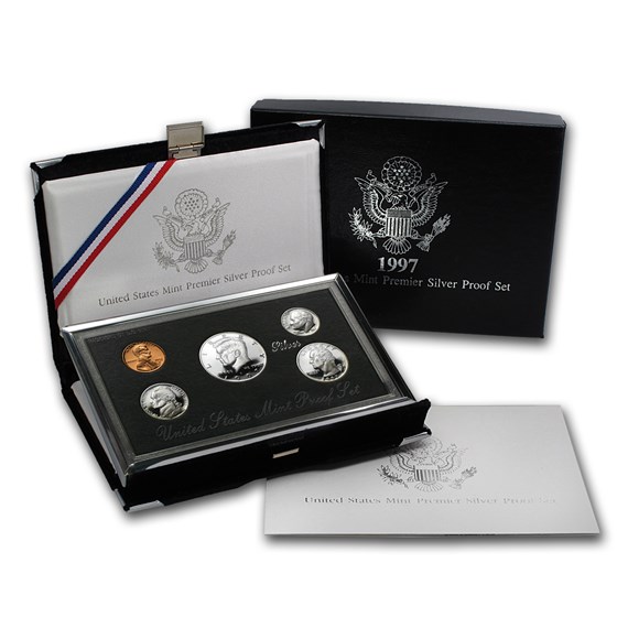 1997 Premier Silver Proof Set 1997 Premier Silver Proof Set